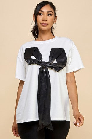 RIBBON TEE