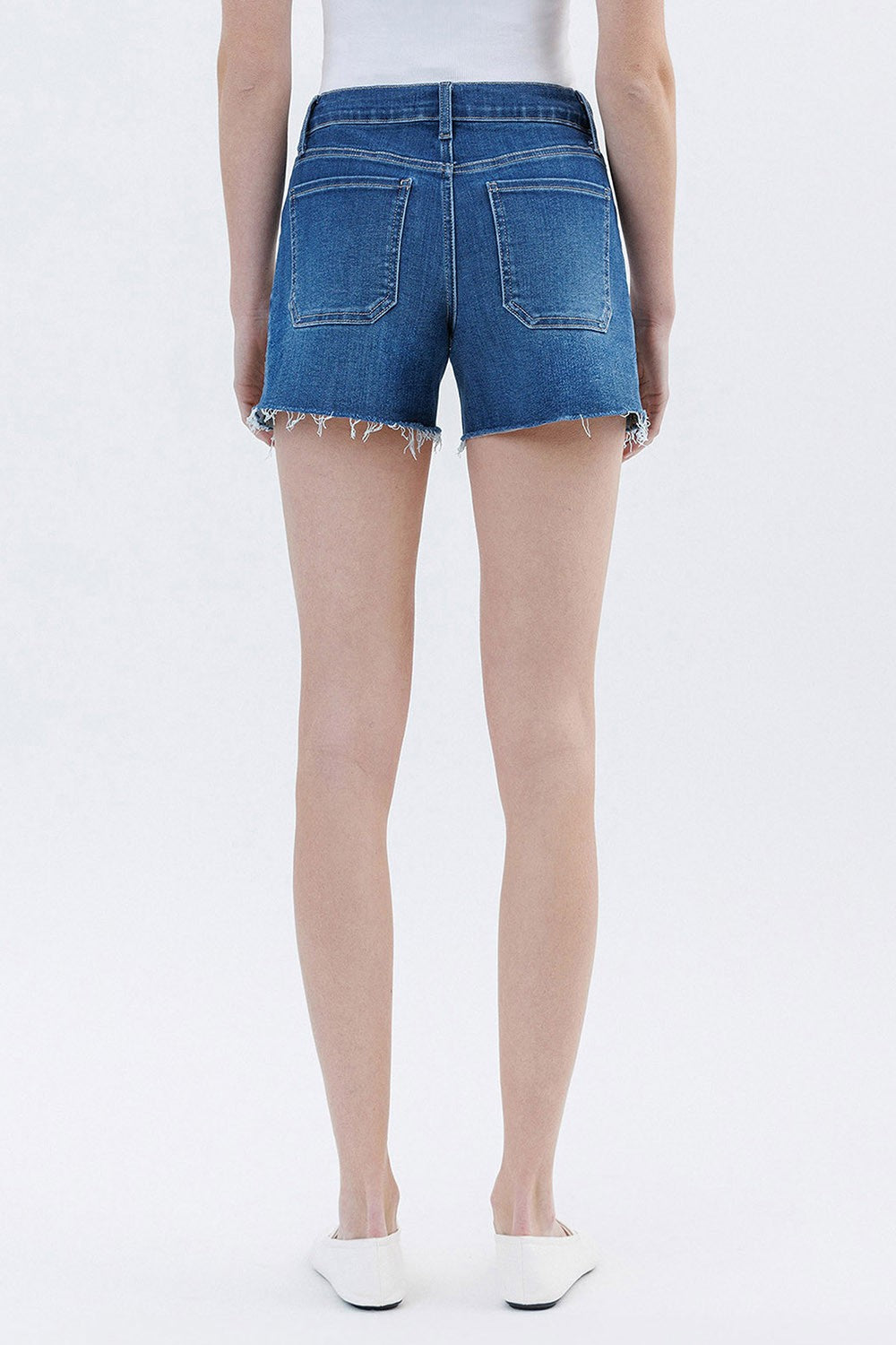 DRAWSTRING DENIM SHORTS - Lovervet
