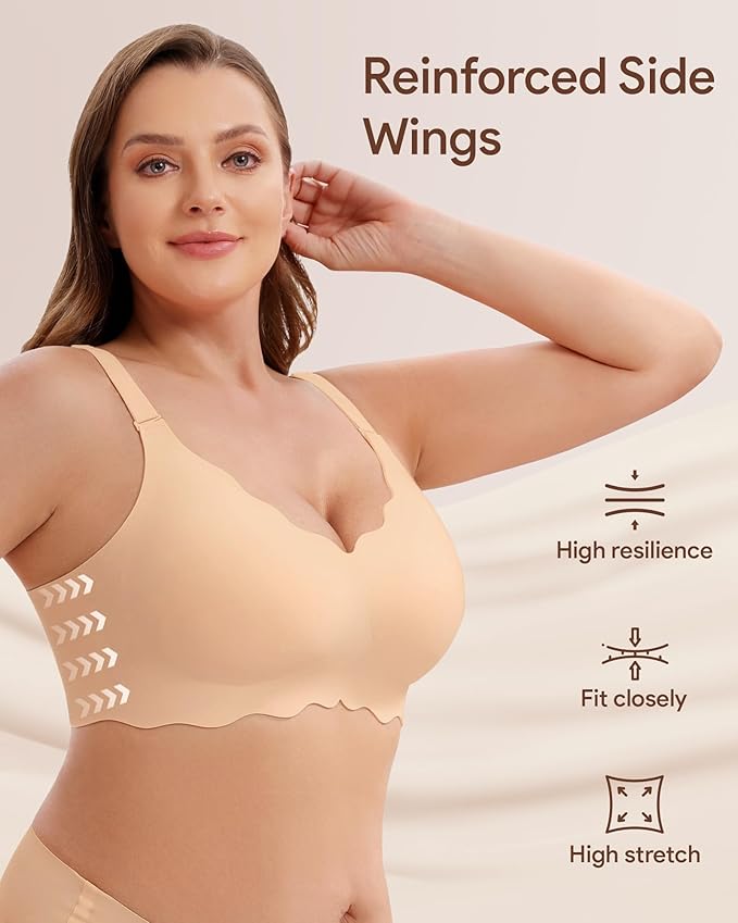 Wireless T-shirt Bra - V-Cut