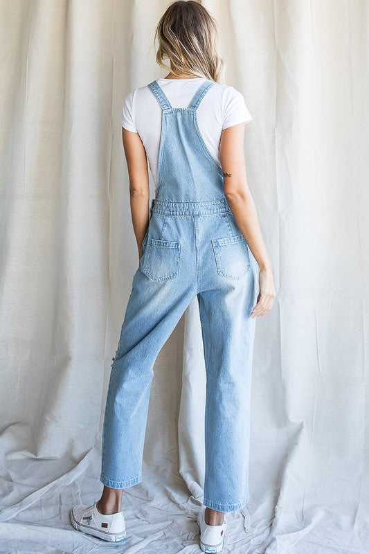 Discover how powerful you are to own your style A shopping experience tailored made for you. Distressed Denim Overalls 8 Ave Boutique