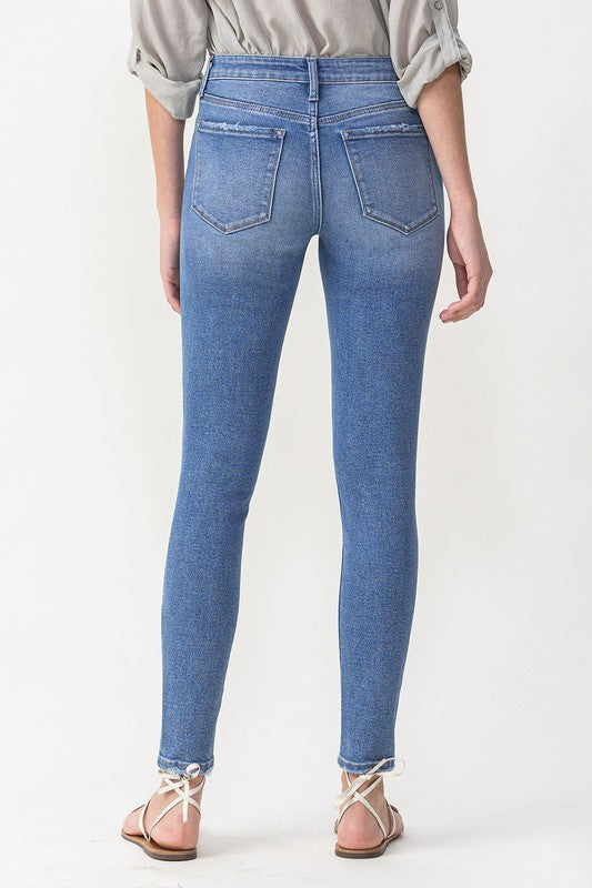 Lovervet By Vervet - Mid Rise Ankle Skinny