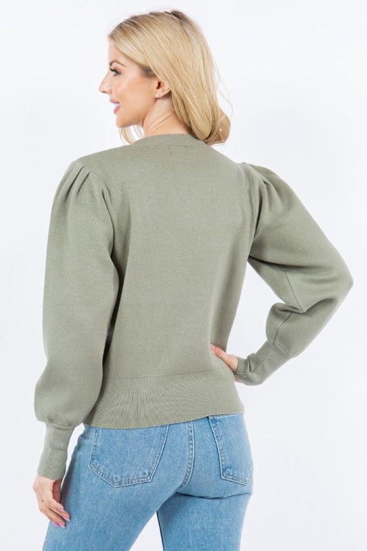 Sweater - Sage