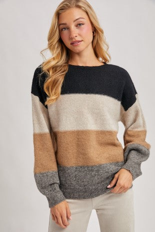 Color Block Sweater