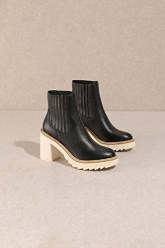 Black Chunky Boot