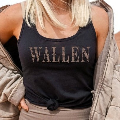 Graphic Tee - WALLEN Racerback Tank
