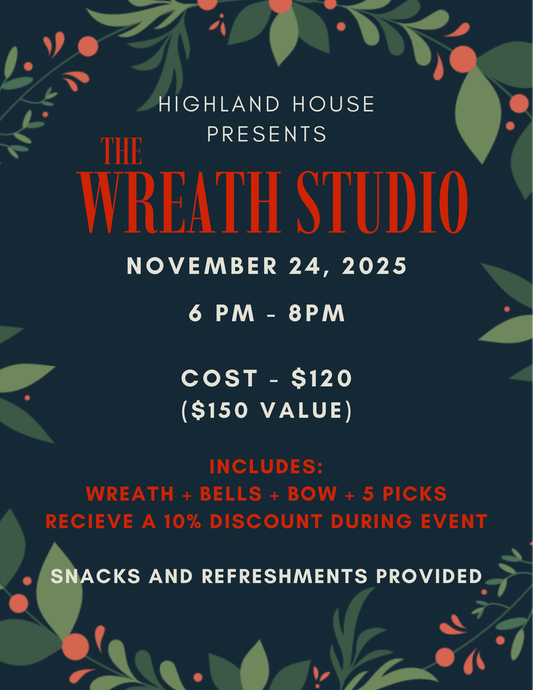 Wreath Studio Registration - November 24th