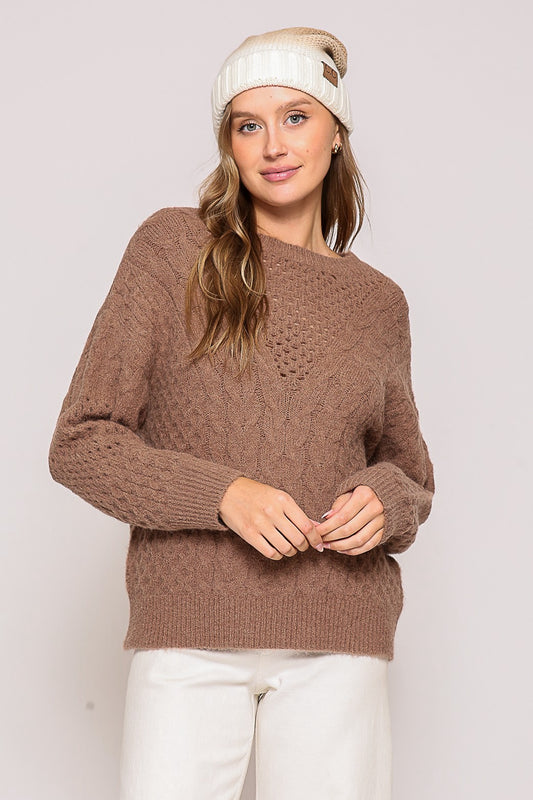 Knit Cable Sweater