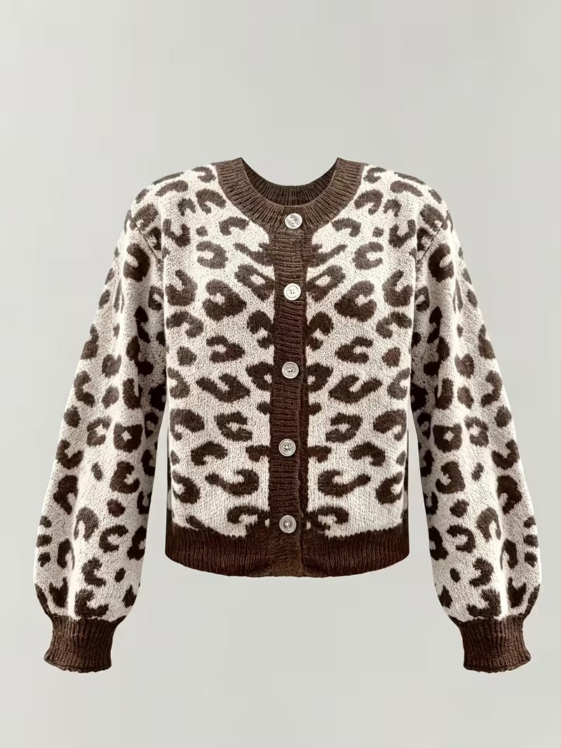Leopard Cardigan
