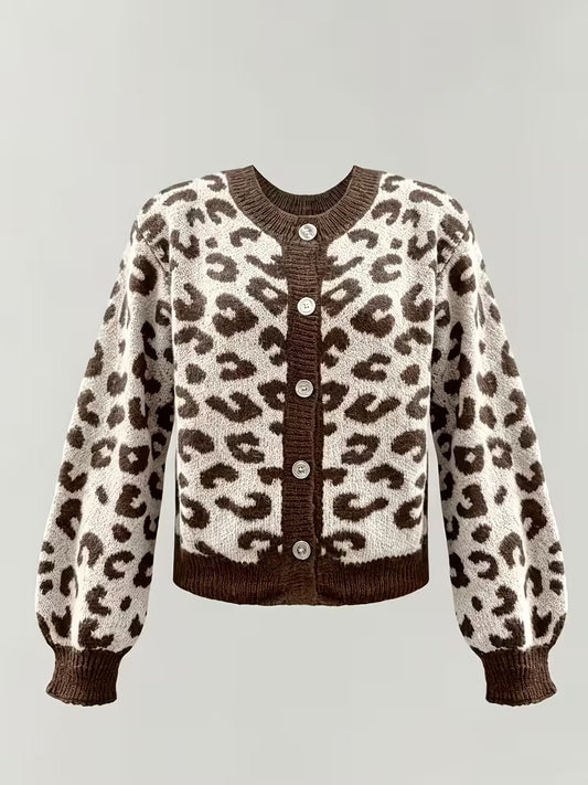 Leopard Cardigan