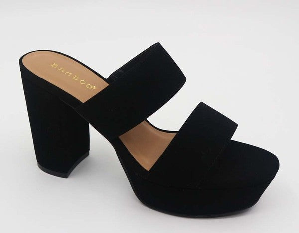 Black Platform Sandal