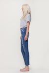Vervet by Flying Monkey - High Rise Ankle Skinny / Uneven Hem Detail